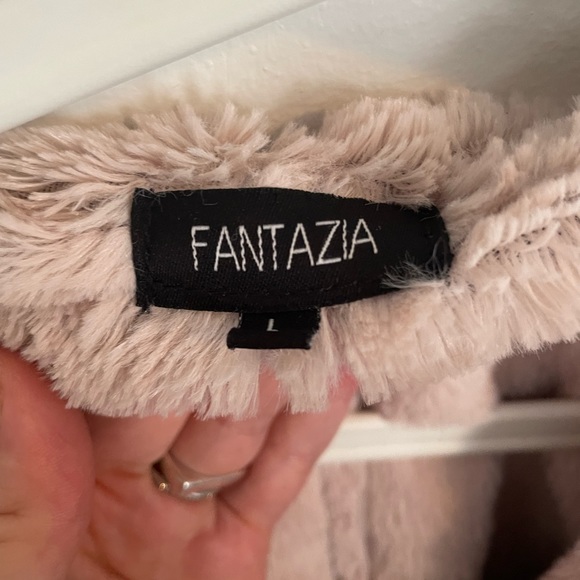 Faux Fur Wrap Sweater - Picture 4 of 4